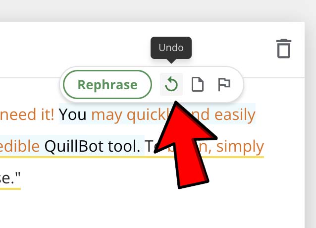 quillbot keyboard shortcuts