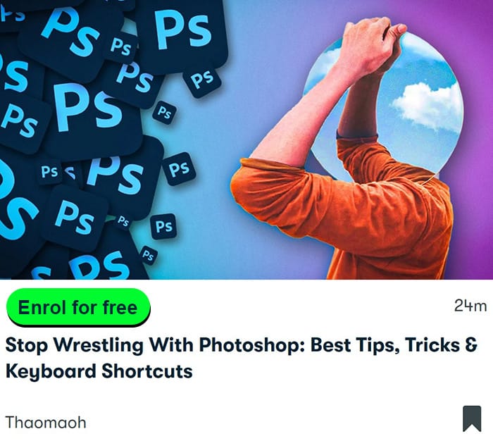 Best Photoshop course on Skillshare