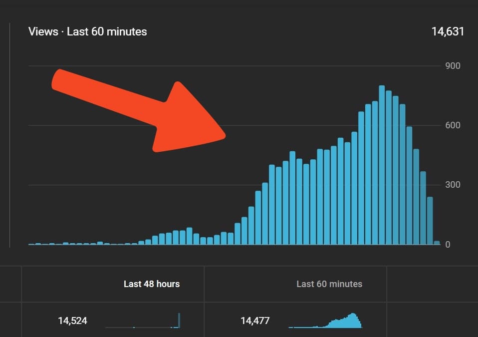 Viral YouTube views