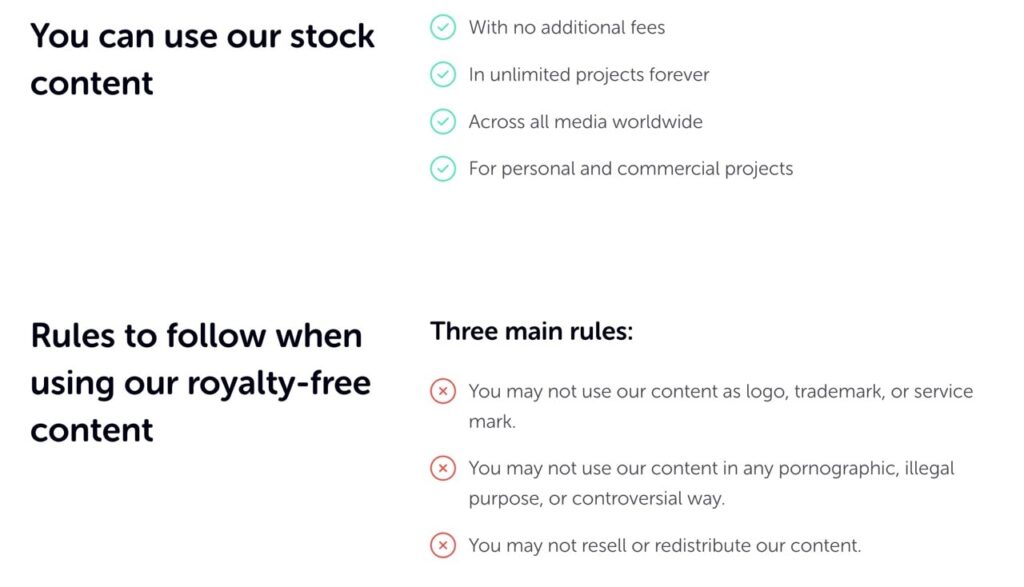 Motion Elements Licensing Model