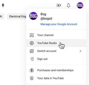 How To Find YouTube Studio
