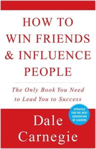 How to win friends and influence people book cover