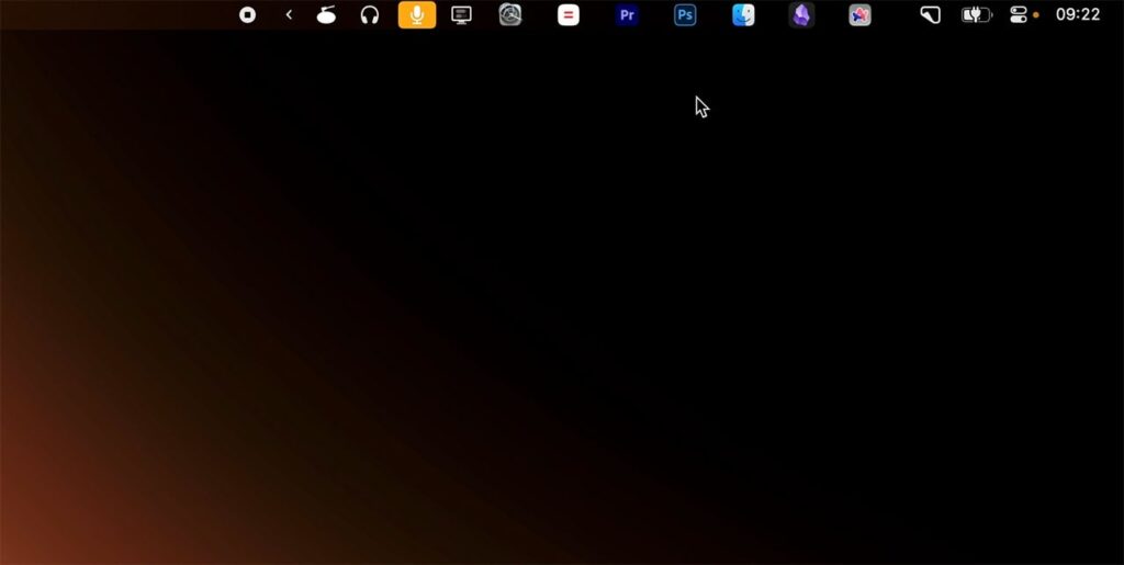 Menu Bar Dock on Mac