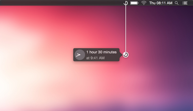 Beautiful Drag & Drop Productivity Timer For Mac